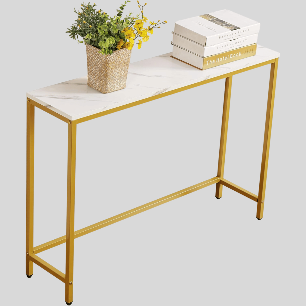 Marble Top Console Table