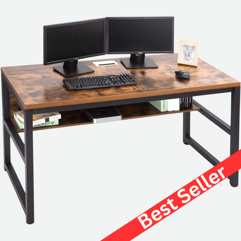 rustic office desk