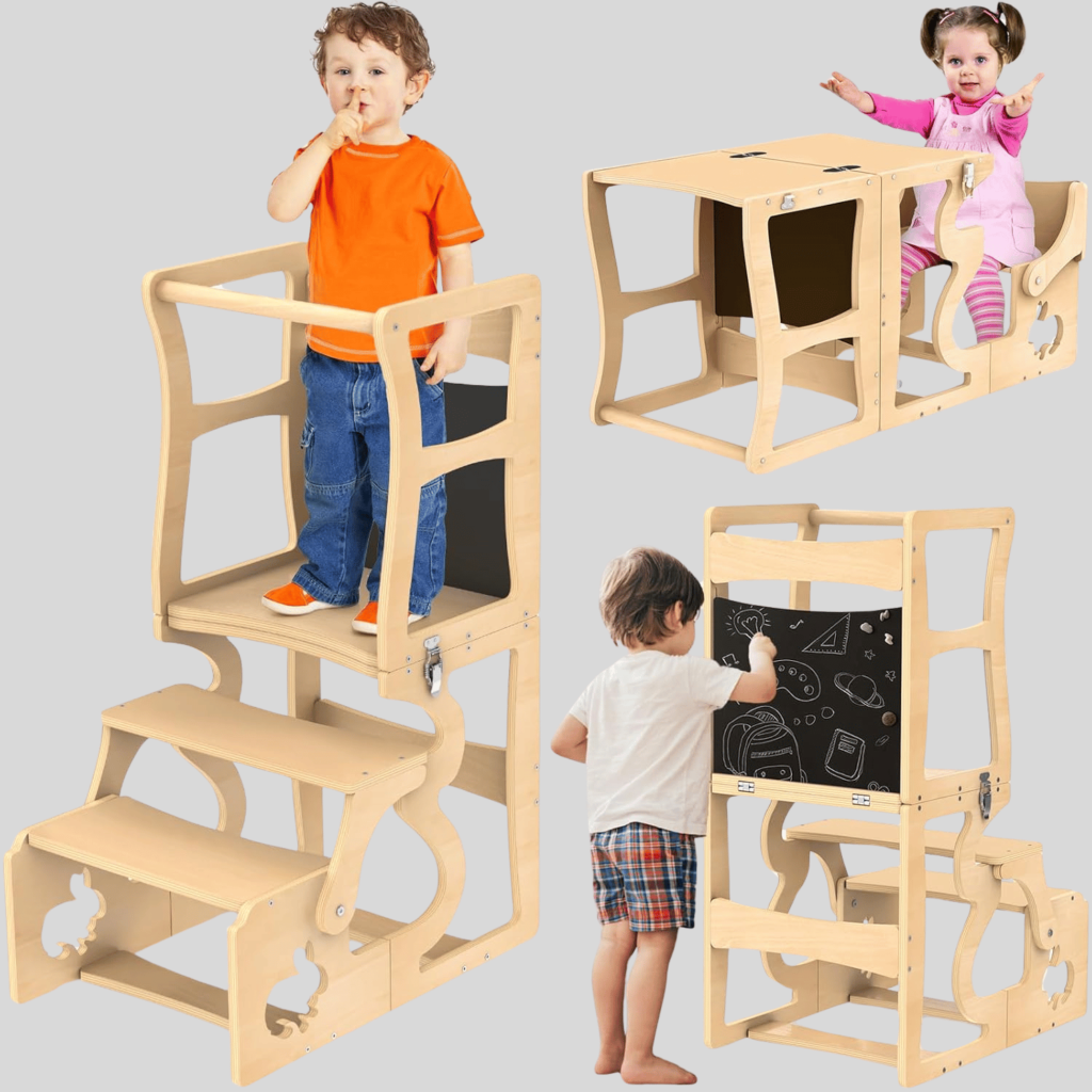 Childrens Wooden Step Stool